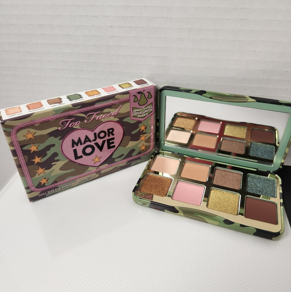 Too Faced Major Love Mini Eye Shadow Palette NWT